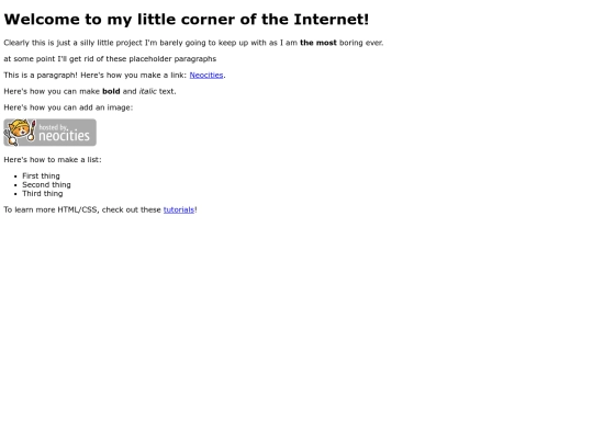 index screenshot