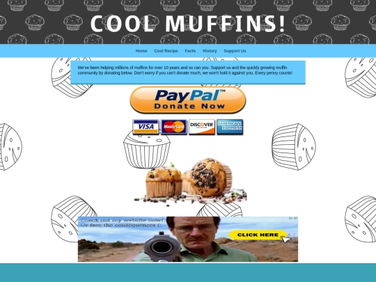 Donation screenshot