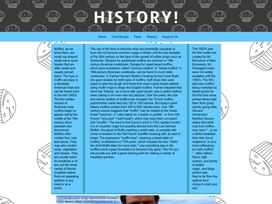 History screenshot