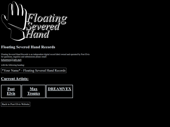 floatingseveredhand screenshot