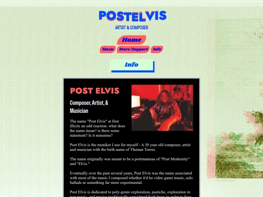 info screenshot