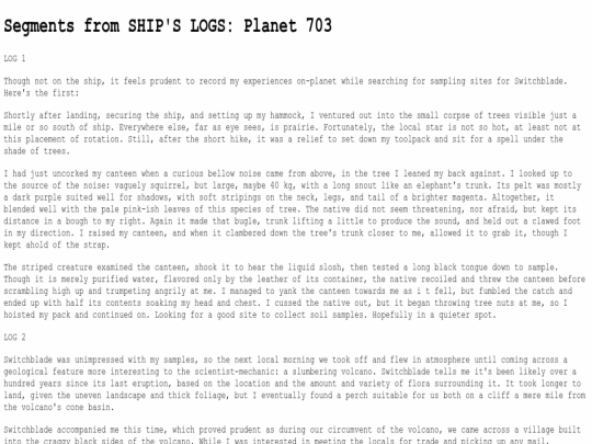 index screenshot