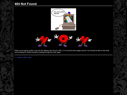 not_found screenshot