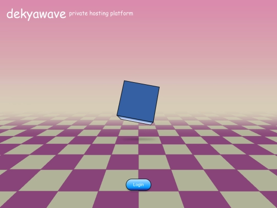 art-download/spinningcube screenshot