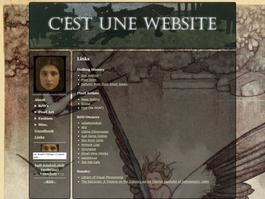 links screenshot