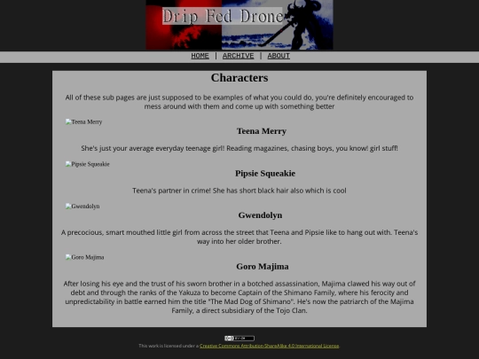 characters screenshot