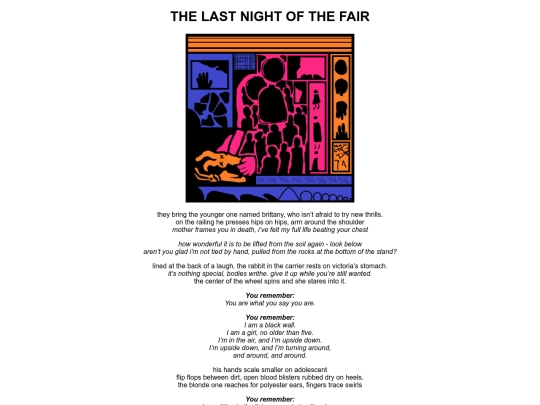 texts/thelastnightofthefair screenshot