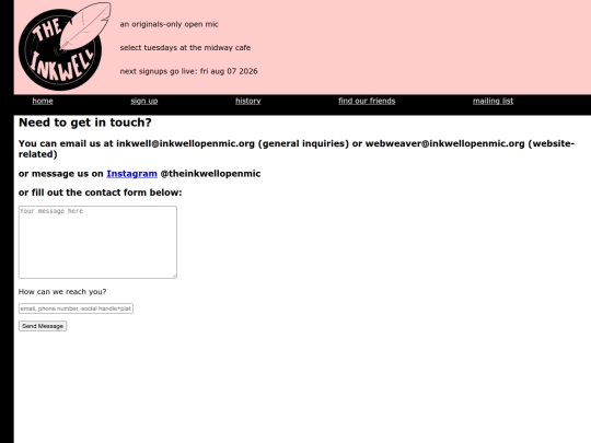 contact screenshot