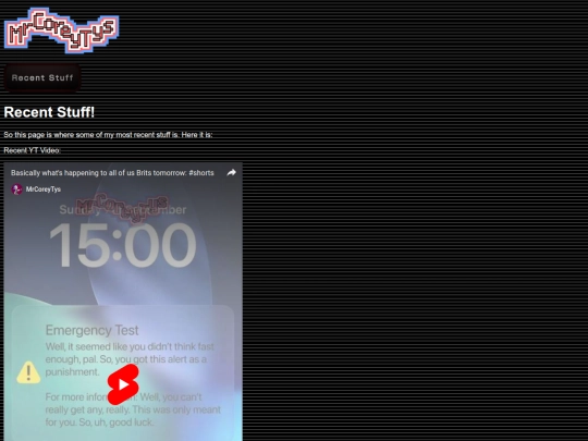 recentstuff screenshot
