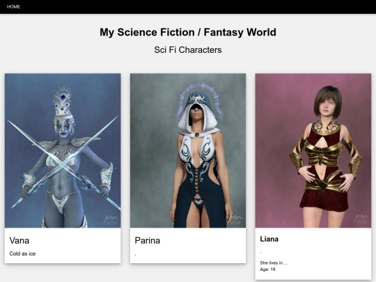 worlds/characters screenshot