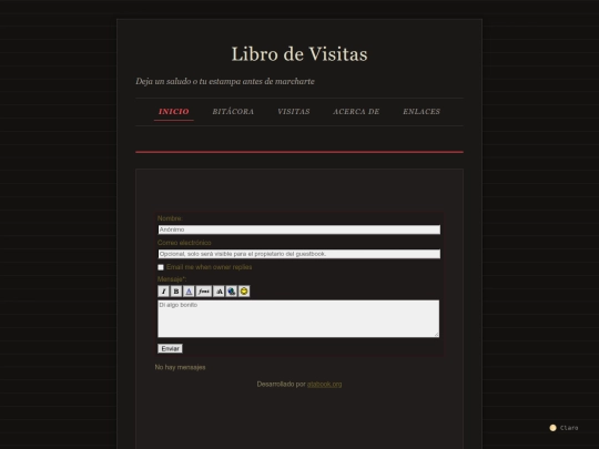 LibrodeVisitas screenshot
