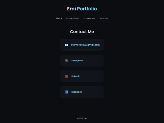 contact screenshot