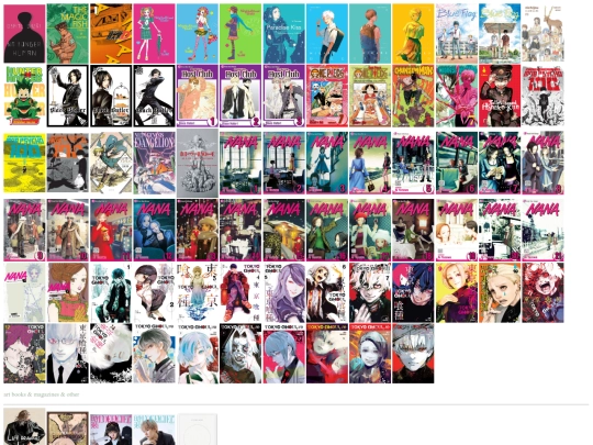 collection/books screenshot