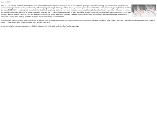 entry/06282026 screenshot