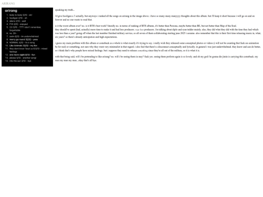 writings/arirang screenshot