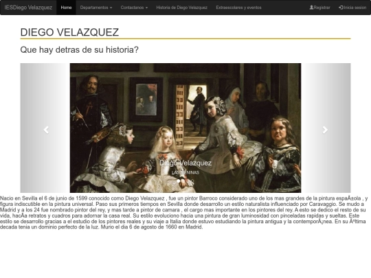 Pagina web/Historiainsti screenshot