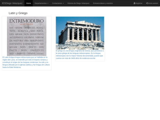 Pagina web/LyG screenshot