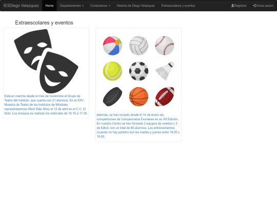 Pagina web/extra screenshot