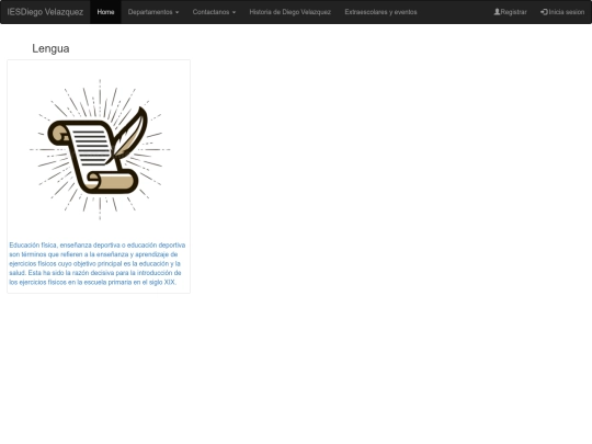 Pagina web/lengua screenshot