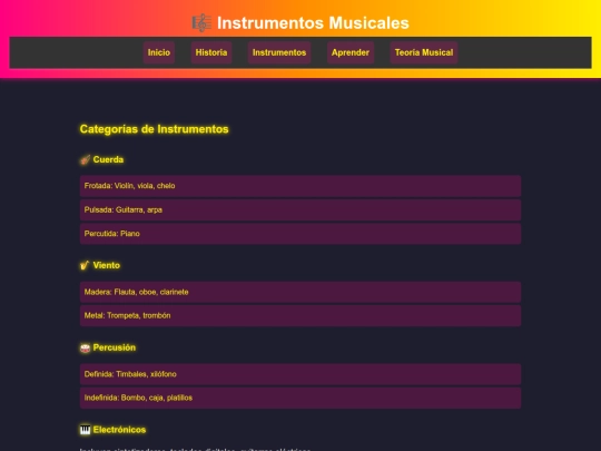 instrumentos screenshot