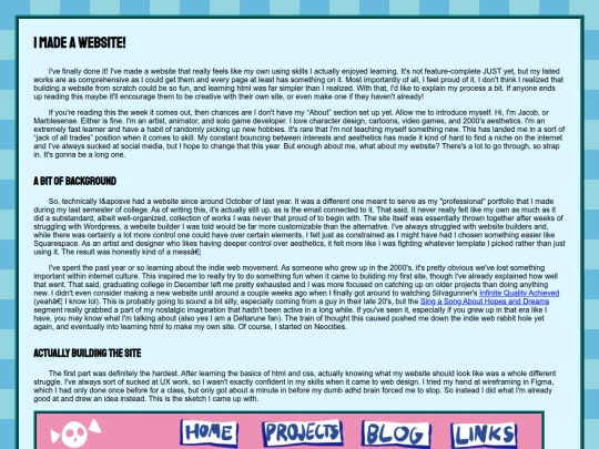 blog/2026-03-05-I-Made-a-Website screenshot