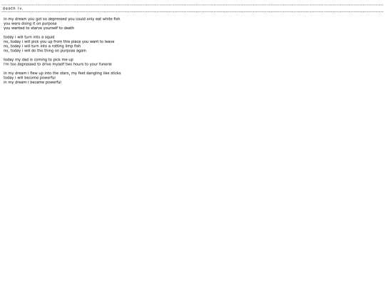 Poems/death4 screenshot