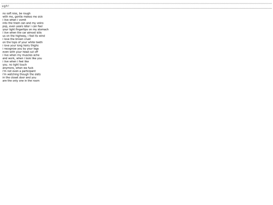 Poems/ugh screenshot