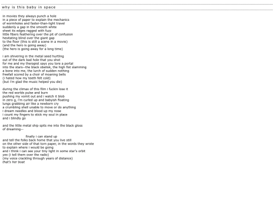 Poems/whythisbaby screenshot