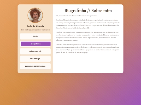 biografinha screenshot