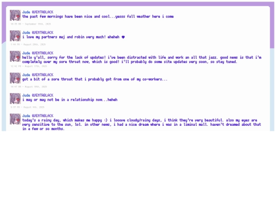 microblog screenshot