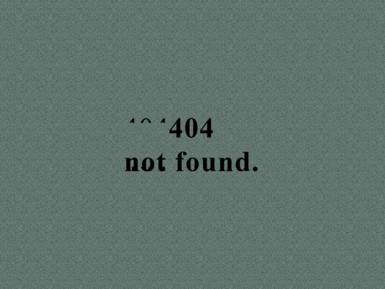 not_found screenshot