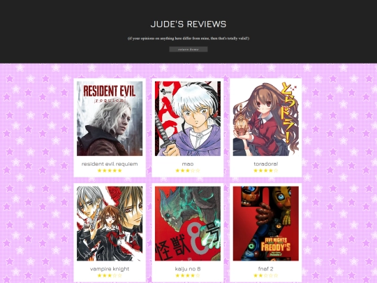 reviews screenshot