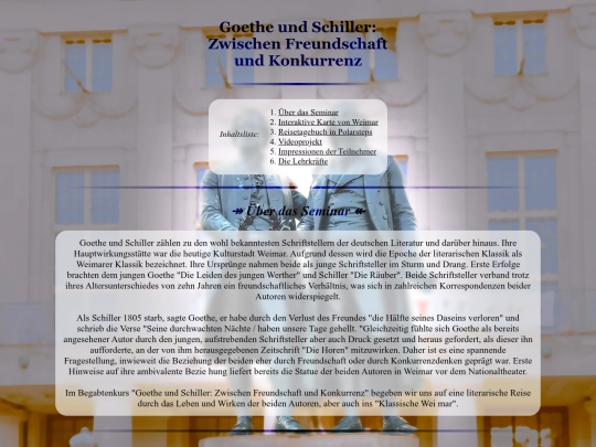 goethe-schiller screenshot