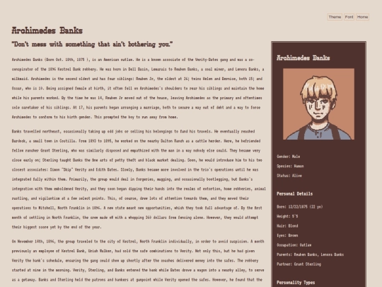 characters/archie screenshot