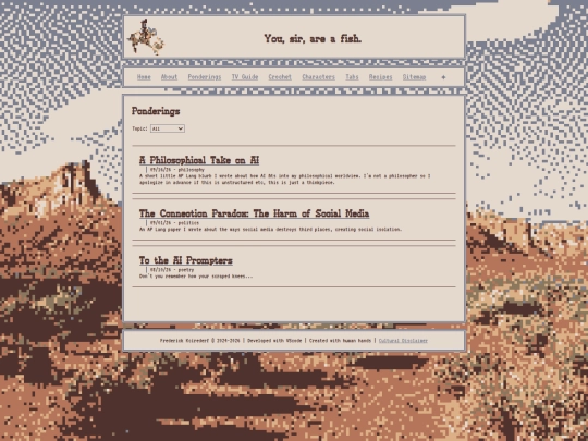 ponderings screenshot