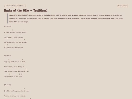 tabs/banks-of-the-ohio screenshot