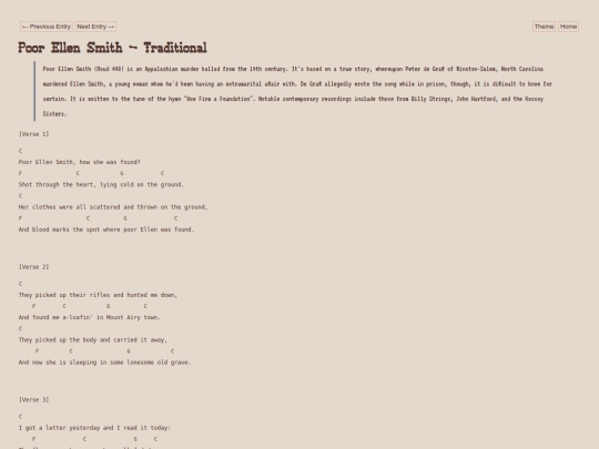 tabs/poor-ellen-smith screenshot