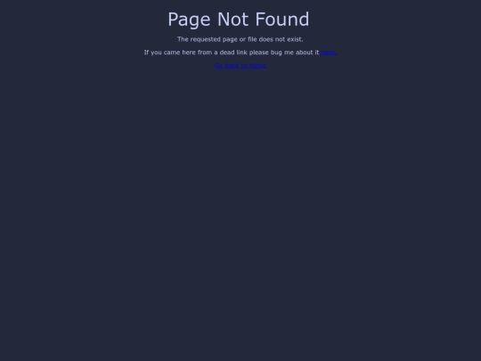 not_found screenshot