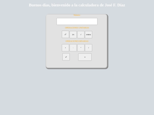 calcu/calculadora screenshot