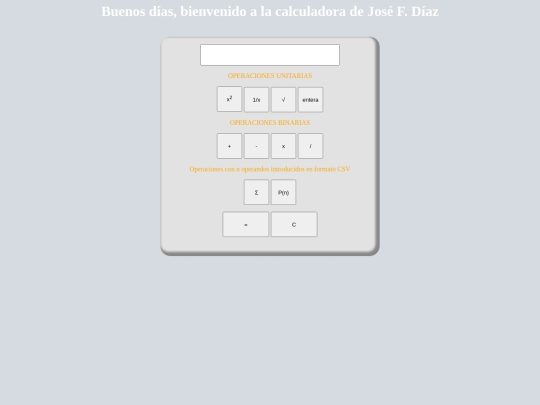 calcul/calculadora3 screenshot