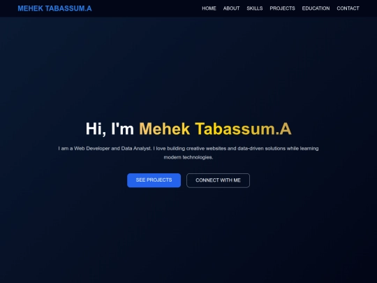 portfolio screenshot