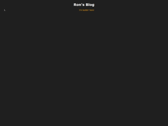 blog screenshot