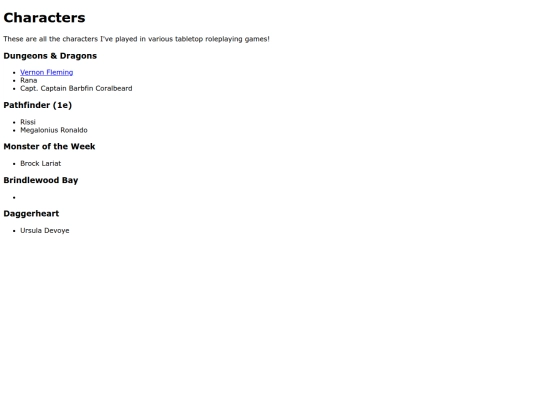 characters screenshot