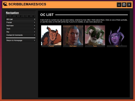 ocs screenshot