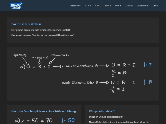 SHK1/formeln_umstellen screenshot