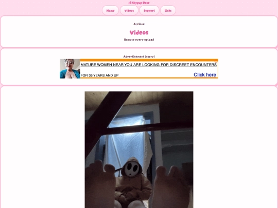 videos screenshot