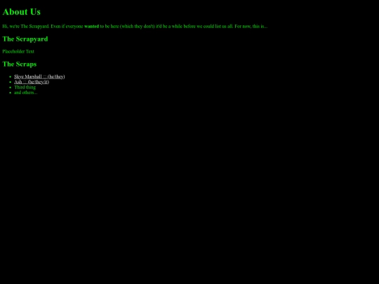AboutUs screenshot