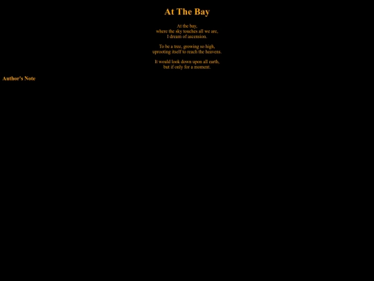 Poems/AtTheBay screenshot