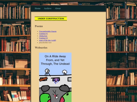 blog/library screenshot