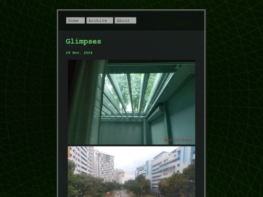 blog/posts/2024-11-29-Glimpses screenshot